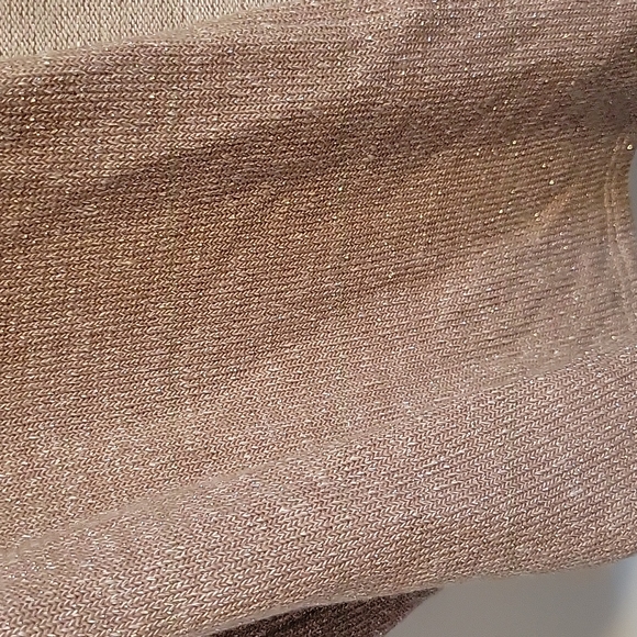 NWOT Honeyme sparkly gold cocoon cardigan size XL - Picture 3 of 8